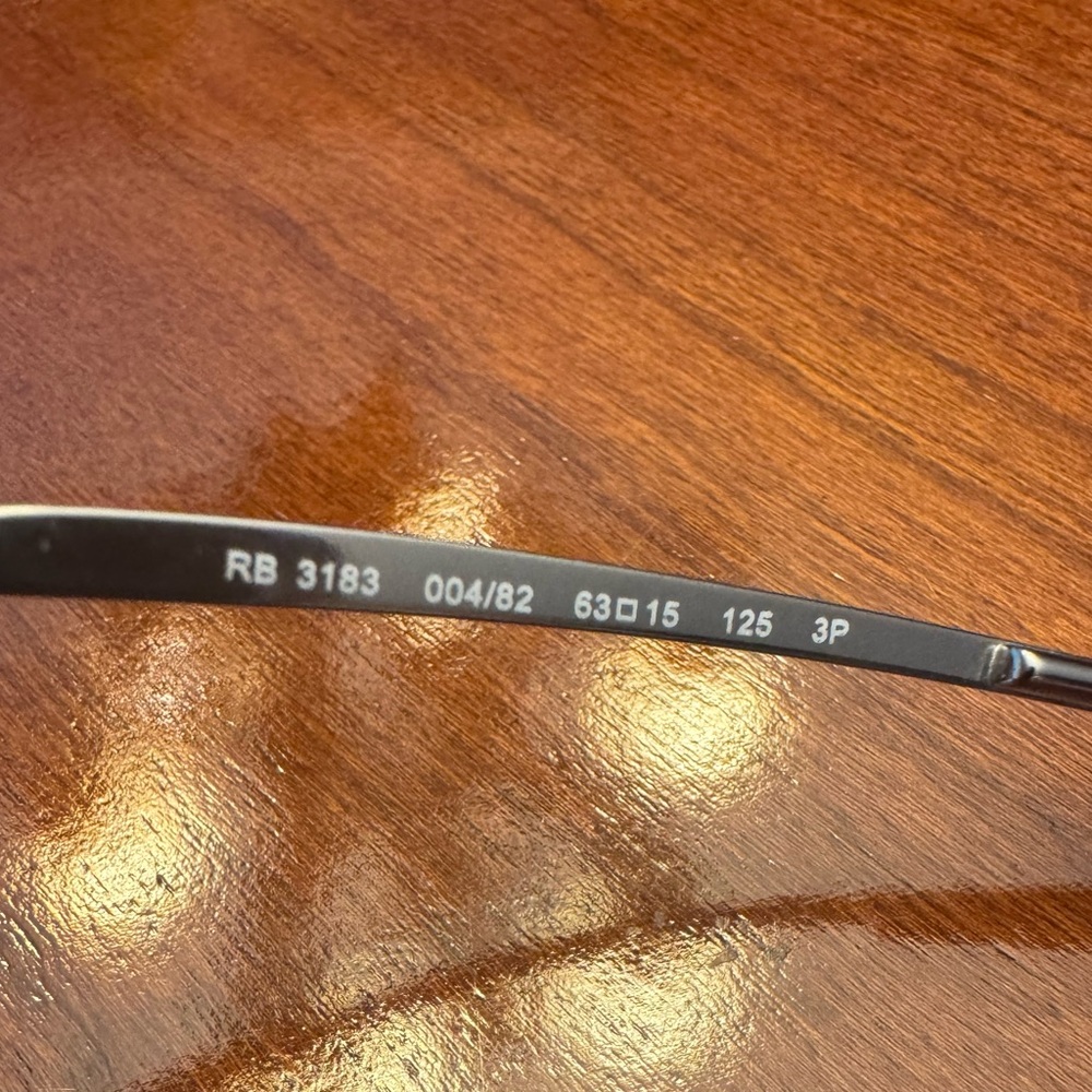 Ray-Ban Black Sunglasses polarized gunmetal gray - Picture 5 of 5